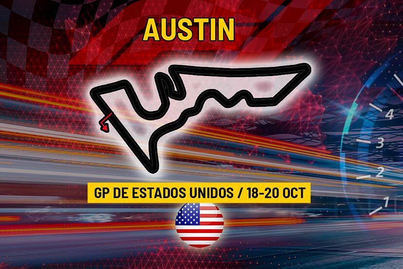 GP de Estados Unidos F1 2024 Austin fecha, hora, canal, TV y dónde ver